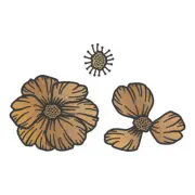 Couture Creations Vintage Flowers Layered Camelia Cut & Create Die Set 3pc Set