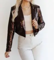 Do+Be maci sequin blazer size S