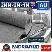 Medium Gray 200cm×100cm Car Carpet Underlay Underfelt For LEXUS RX350 2006-2008 (for: Lexus)