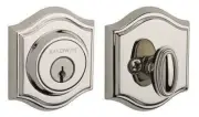 Baldwin SC.TAD Traditional Arch Single Cylinder Keyed Entry - Nickel