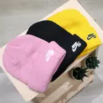 (全新）NIKE SB FISHERMAN BEANIE 針織 毛帽 芥黃色