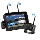 Digital Wireless 7" Monitor with Dual Antenna+Sony CCD Reversing Camera 55m Kit