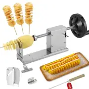 3 in 1 Manual Tornado Potato Slicer Spiral Potato Cutter Twisted Potato Slicer