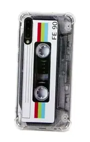 FAteamll Case for Galaxy A50,with Reinforced Corners TPU Soft Bumper Retro