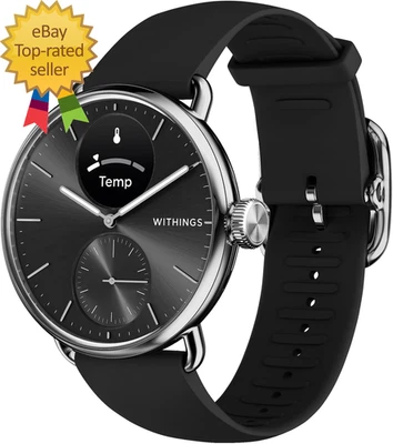 Scanwatch 2 - Hybrid Smart Watch, Heart Rate Monitoring, Fitness Tracker, Cycle