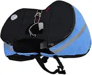 ibasenice Dog Backpack Pet Carrier Oxford Fabric Sturdy Portable for Hiking Camping Size s