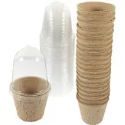 Garden Plant Pots Plant Pots 10pcs Biodegradable Garden Supply Plant Pots