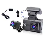Elinz 4K 2K Dual Dash Cam WiFi GPS Car Camera Recorder WDR Night Vision Hardwire Kit