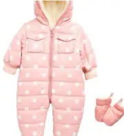 URBAN REPUBLIC Snowsuit & Mittens Size 3 Months