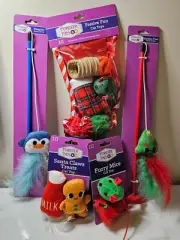 NEW 12-piece "Forever Pals" interactive cat toy bundle - FREE SHIPPING