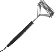 Yardenfun Heavy Duty Grill Cleaner Brush Multi Use BBQ Cleaning Tool for Campers Wear Resistant Barbecue Brush for Effortless Grilling for BBQ Lovers