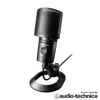 在飛比找Yahoo奇摩購物中心優惠-audio-technica 心形指向型電容式USB麥克風 