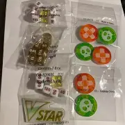 Pokémon Game Pieces Tokens Dice Chips Vstar All From Elite Trainer Boxes