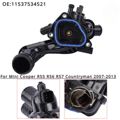 Thermostat Housing w/Sensor For Mini Cooper R55 R56 R57 Countryman 2007-2013 (for: Mini)
