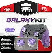 KontrolFreek FPS Freek Galaxy Performance Kit for Nintendo Switch Pro Controller | Includes Performance Thumbsticks and Performance Grips | Purple