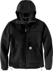 Carhartt Super Dux, textile jacket , color: Black , size: L