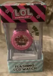Lol Suprise Flashing Lcd Watch /Brand New