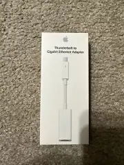 Apple A1433 White Thunderbolt To Gigabit Ethernet Adapter MD463LL/A New