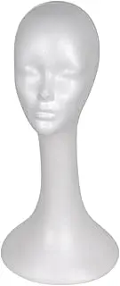 Foam Long Neck Head Model Wig Stand Cap Display Rack ﻿