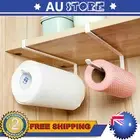 Paper Towel Holder Hanger Rack Kitchen Shelf Organizer Under Cabinet Roll Cup Ne