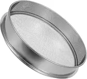 Stainless Steel Soil Sifter Gardening Sieve for Efficient Sifting of Stones and Twigs Lightweight and Durable Strainer for Improved Planting Experience