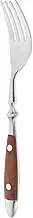 TOPPERFUN Stainless Steel Dessert Fork with Ergonomic Handle Portable Cutlery for Cake Appetizers and Tea Stainless Steel for Home Parties and Picnics