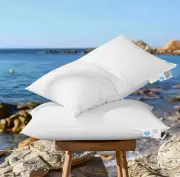 Canadian Luxury Goose Down Pillow King Size - 1050 Fill Power, 100% Cotton
