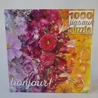 Buffalo 1000pc Jigsaw Puzzle Bonjour Gradient Floral Picture Flowers Red Yellow