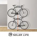 在飛比找遠傳friDay購物優惠-SOLAR頂天立地自行單車收納架.單車展示架停車立車架腳踏車