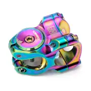Vibrant Oil Slick Headset Stem Top Cap Add Style to Your Bike's Steering System