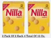 2 PACK - Nilla Wafers Vanilla Wafer Cookies (30 OZ) Total 60 oz. GREAT VALUE!!