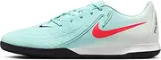 [Nike] Men's Phantom Gx 2 Academy Trainers, Mint Atomic Red Off Noir, 8.5 US