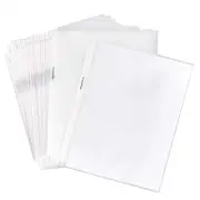 Amazon Basics Sheet Protector, Heavy Duty, Non-Glare, 100 100 - Pack, Clear