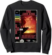 Disney Lion King Original VHS Movie Case Sweatshirt