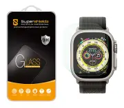 2X Supershieldz Tempered Glass Screen Protector for Apple Watch Ultra/2 (49mm)