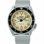 SEIKO SK037 精工5號 SPORTS 系列 4R36-07G0Y(SRPD67K1) 運動時尚潮流機械腕錶/黃X銀 42.5MM 特殊商品不配合店家優惠券｜樂天領券折300★全館特惠中★指定刷卡回饋10%