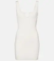 [Jacquemus] Jacquemus La Mini Robe Sierra minidress UK 8 white