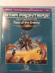 SFKH3 Face of the Enemy, Star Frontiers, TSR, New, Sealed