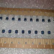 NOS GENUINE ELNA RB3 2.2uF 50V NON POLAR BIPOLAR CAPS FOR AUDIO! 20pcs!