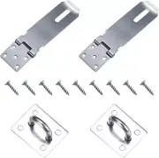 5 Inch Door Locks Hasp Latch, Stainless Steel Lock Latch, Door Latch Safety Lock