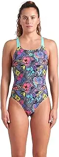 [arena] Women's Performance Vivid Repeat Swim Pro Back Athletic One Piece Swimsuit