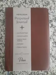 HEIRLOOM PERPETUAL LEATHER Journal by Penman Paper Refillable 600 pages