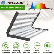 640W Spider 8Bar Foldable LED Commercial Grow Light Full Spectrum Replace GAVITA