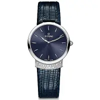 在飛比找Yahoo奇摩購物中心優惠-TITONI瑞士梅花錶 優雅伊人系列(TQ 42912 S-