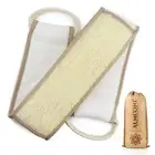 Almooni Natural Egyptian Loofah Back Scrubber for Shower 1 Pack