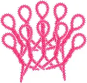 Mikinona 20pcs Perm Rods for Hair Styling Flexible Curling Tools for Long and Reusable Curlers for Women for Home Use