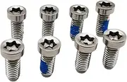 Chain Wheel Bolt: Suitable for Sram Road Bicycle 12 Speed QUARQ Rival AXS Force red Shank 8-Hole Repair Screw Bicycle Screw Parts