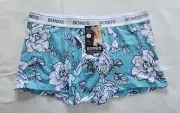 Bonds Mens MX3N 0AG Rose Garden Printed GuyFront Trunk Brief Size XXL New