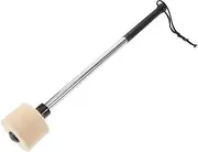 GOOHOCHY Performance Drum Mallet Durable Percussion Stick for Bass Drum Comfortable Grip Lightweight Design for Band and Musicians