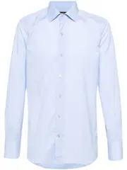 [TOM FORD] plain cotton shirt 40 Blue
